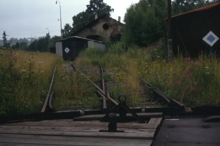 Drehscheibe Weipert, 1993. Foto: Volkmar Richter
