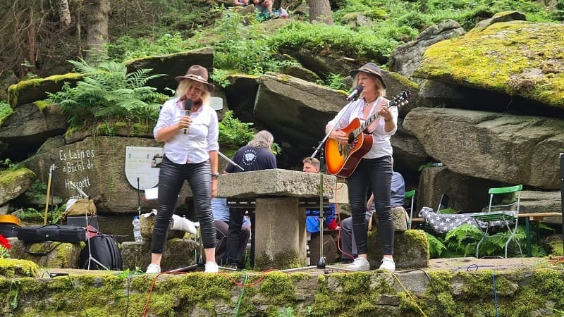 Liederfest an der Anton-Günther-Ruh